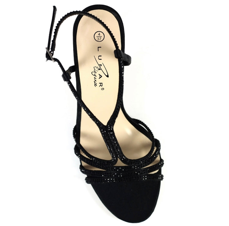Janelle Black Sandal