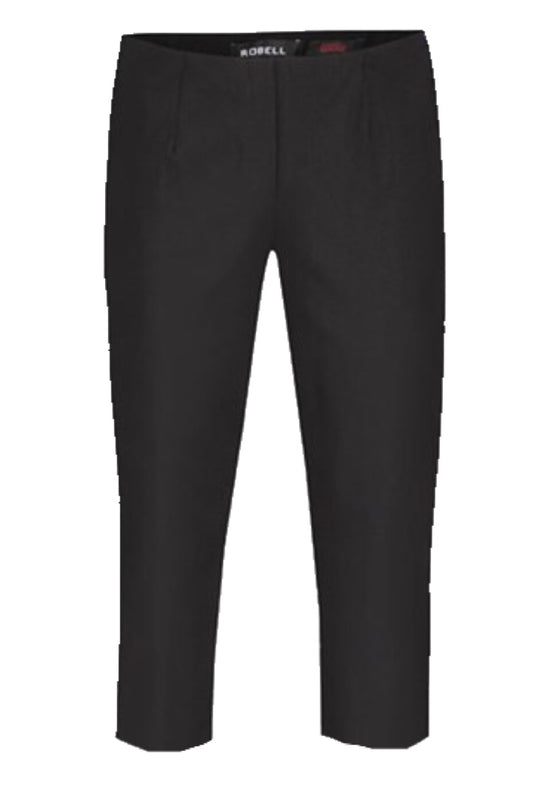 Robell 51576-5499/90 Marie 07 Cropped Trouser BLACK