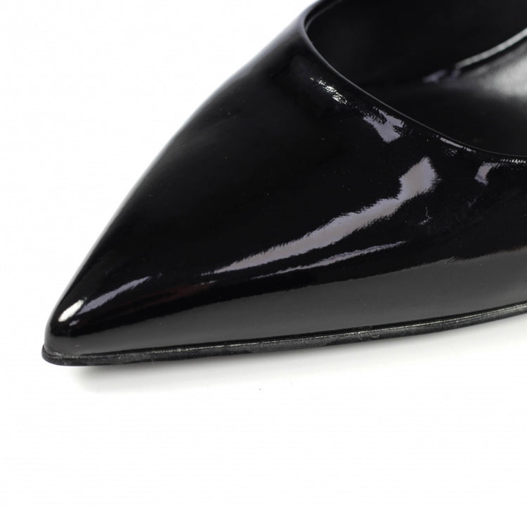 Moscow Black Court Shoe