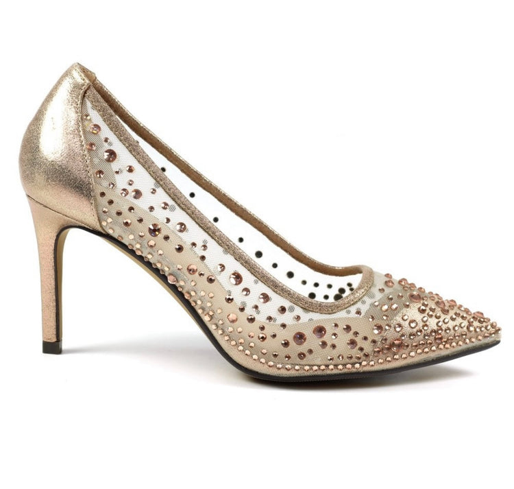 Argo Mesh Court Rose Gold