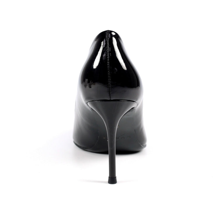 Moscow Black Court Shoe