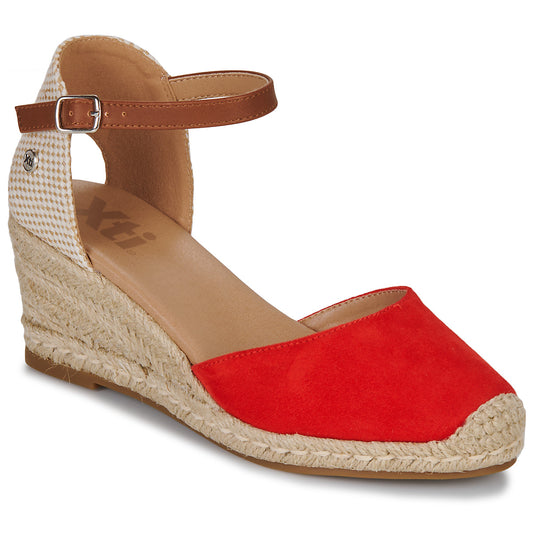 Xti Espadrille Wedge Red