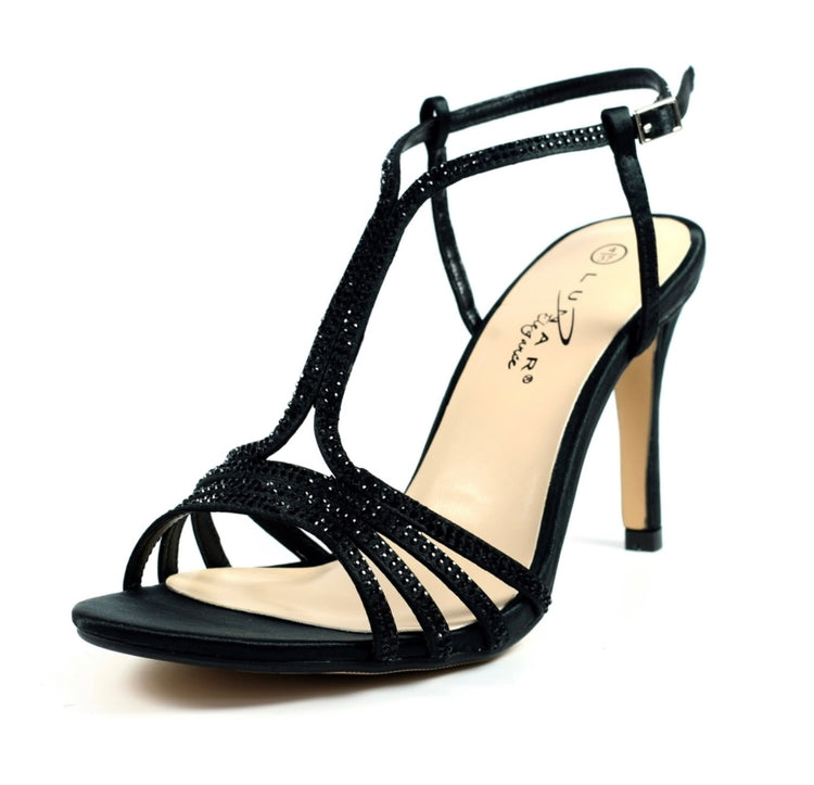 Janelle Black Sandal