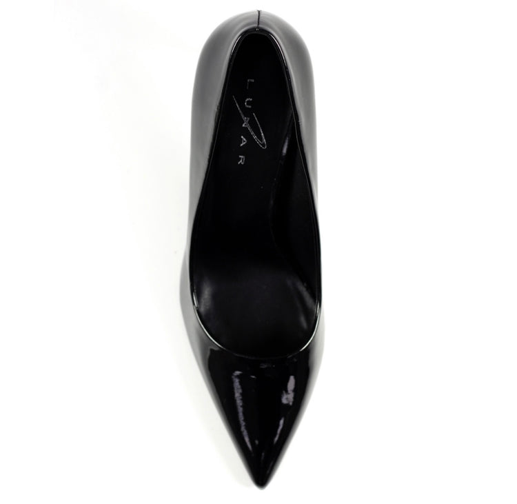 Moscow Black Court Shoe