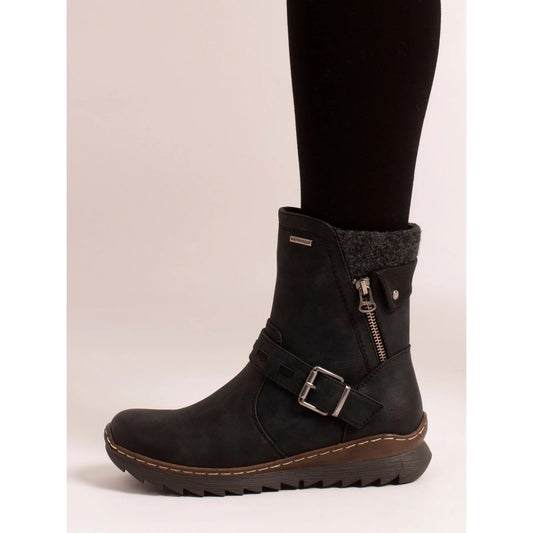 Lunar Haley Waterproof Ankle Boot Black