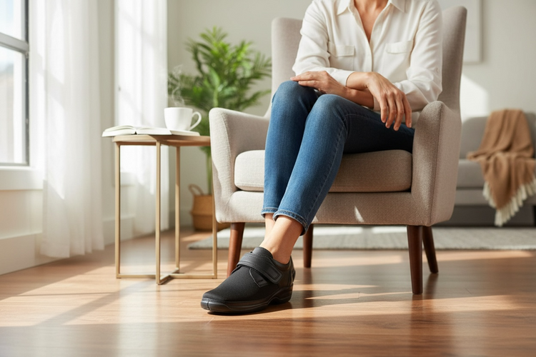 Elise Nappa Leather Shoes Black