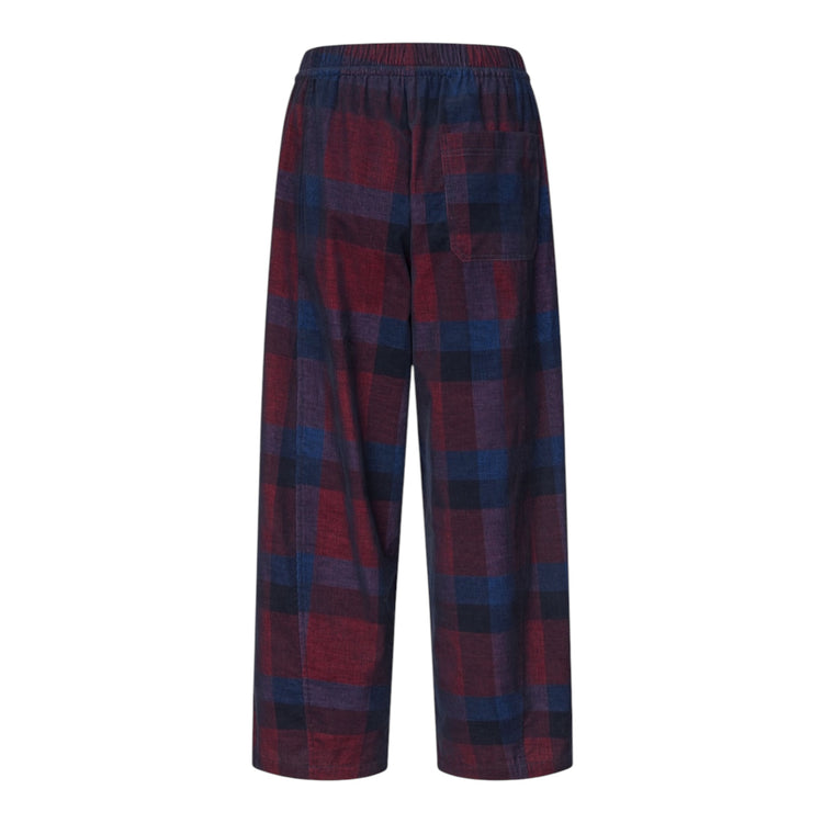 Masai Pulika Checked Cord Trousers