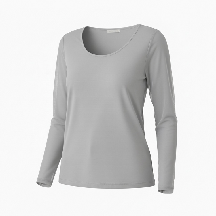 Naya Mesh Sleeve Top NAS26106 (colour options)