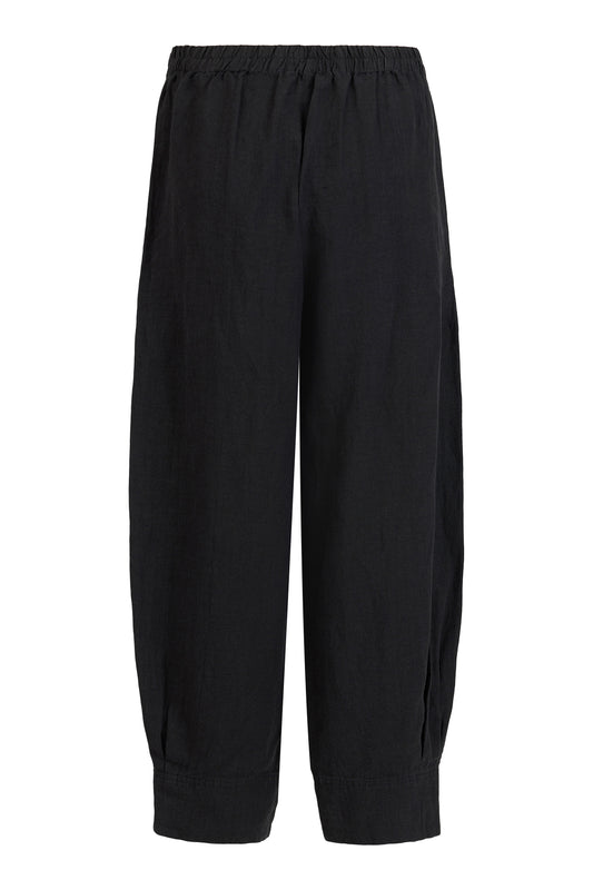 Noen 81371-81070/90 Linen Trousers Black