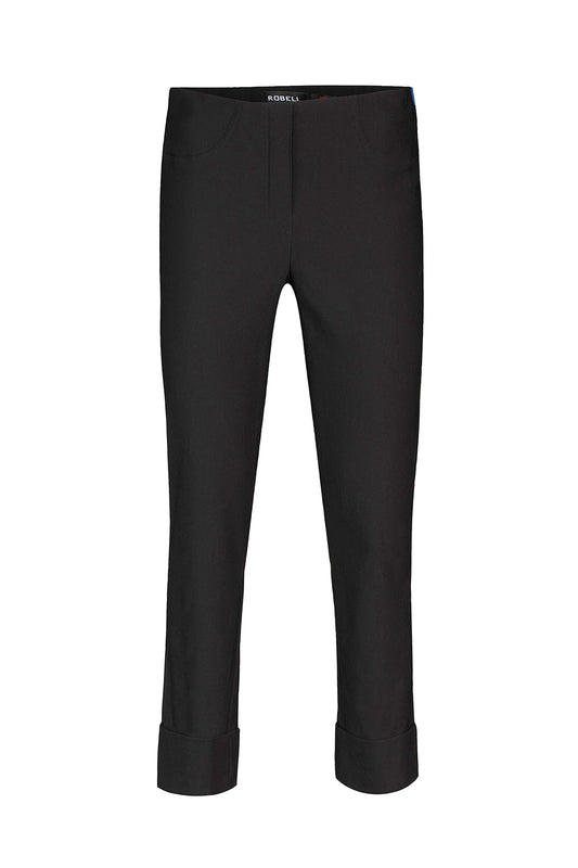 Robell Bella 09 Fleece Lined Trousers 51568-54025 Black