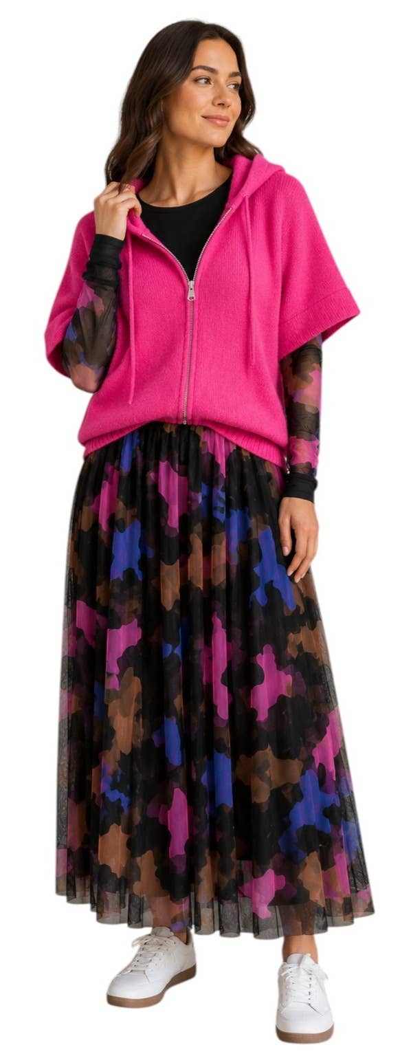 MJ Hoodie Top Pink WF2840