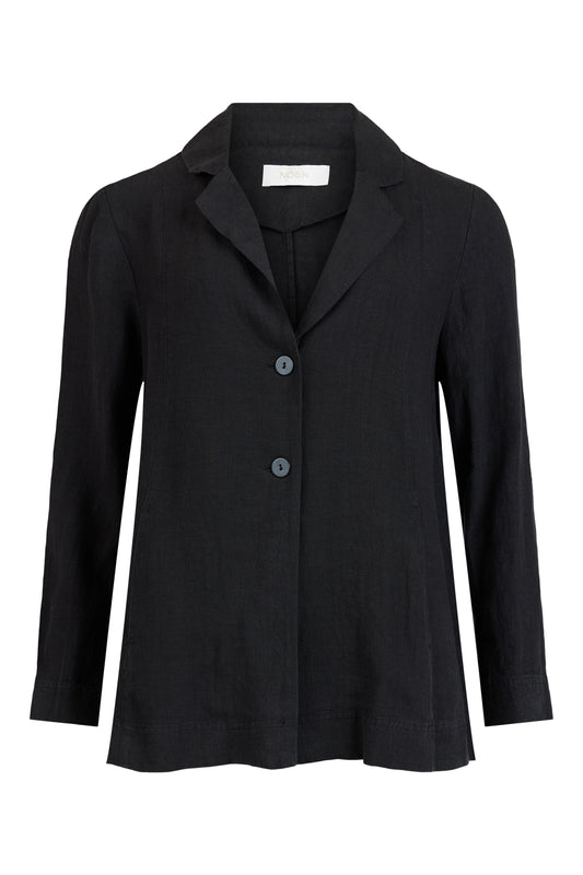 Noen 87061-81070/90 Linen Jacket Black