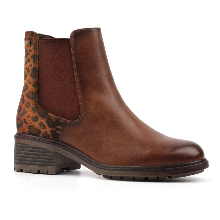 Lunar Simone Ankle Boot Tan