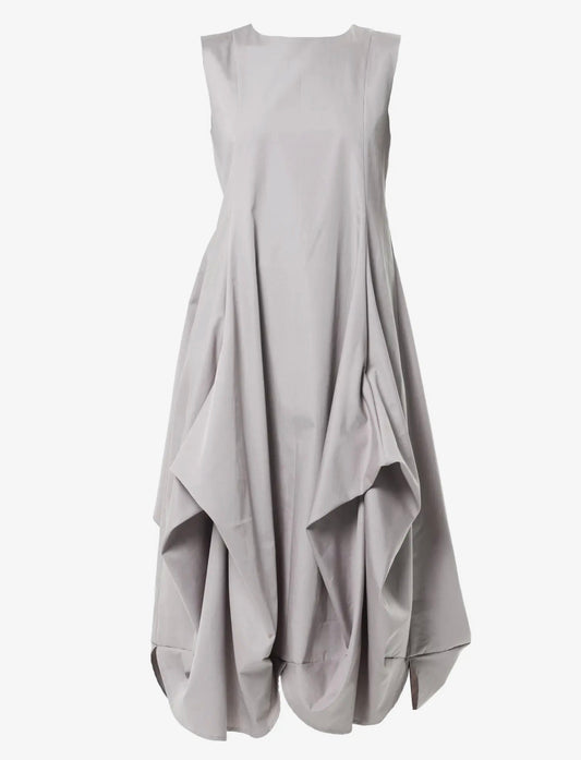 Metamorphoza Drape Dress Grey