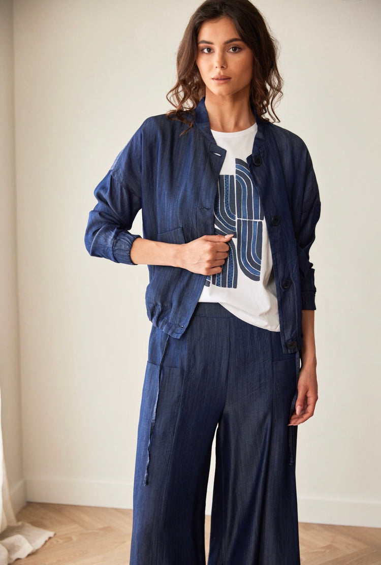 Peruzzi Luxe Jean Jacket S26151