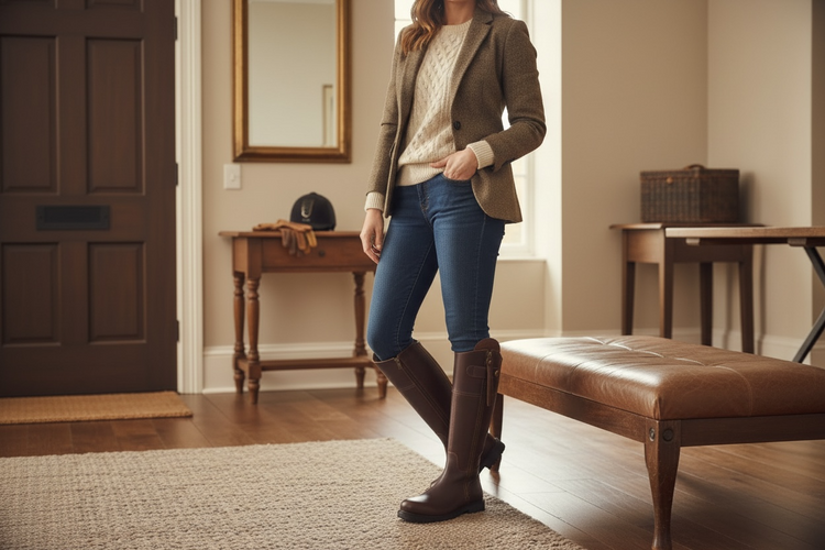 Georgia Leather Boots