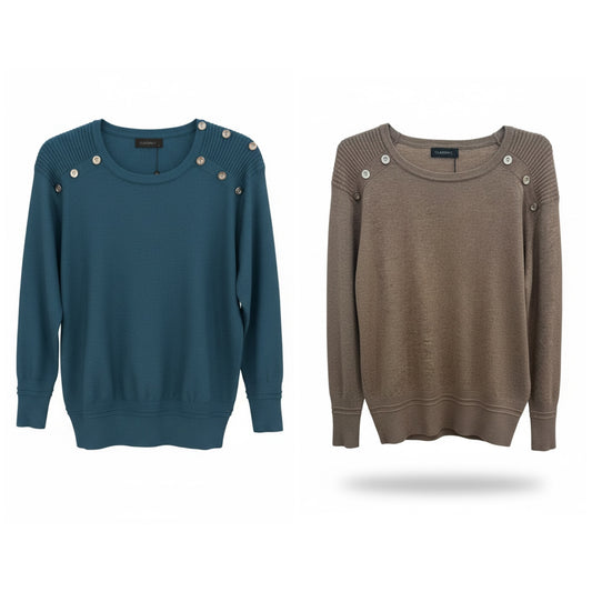 Claudia C Metalic Sweater 13633