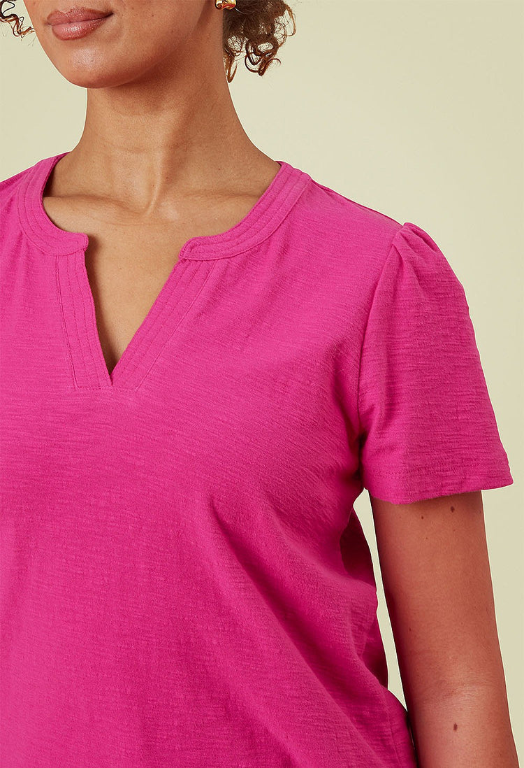 Adini Flora Slub T Shirt (colour options)