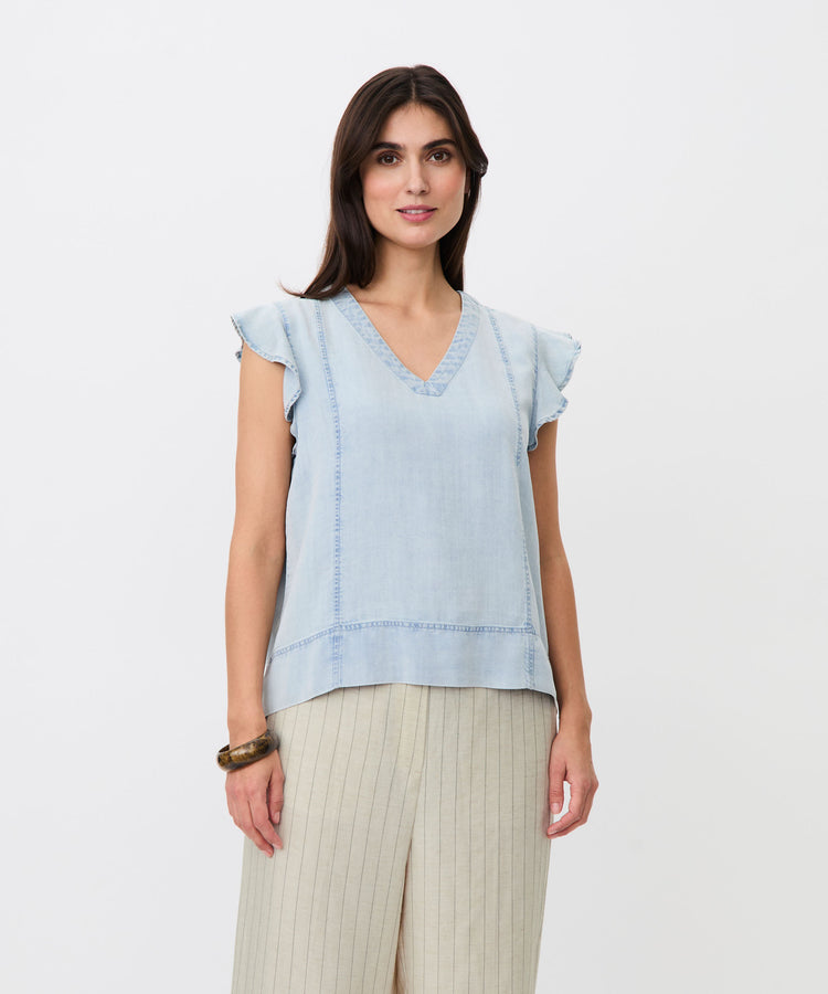 Masai Dalali Top Light Denim