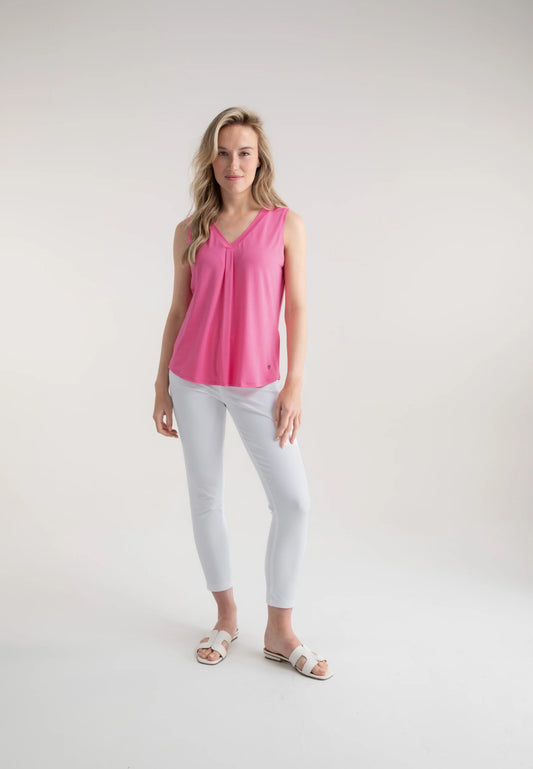 Marble Vest Top 7898 194 Pink