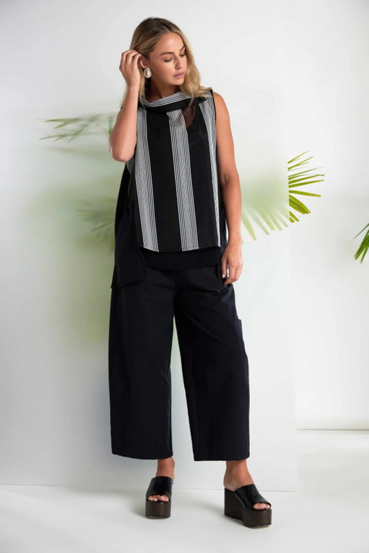 Naya Striped Tunic Top NAS26257