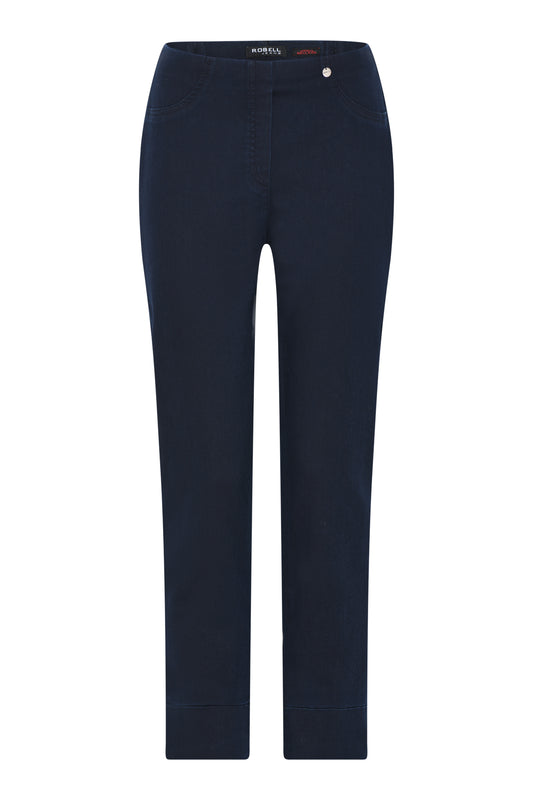Robell 51628-5448/69 Navy Ankle Jeans