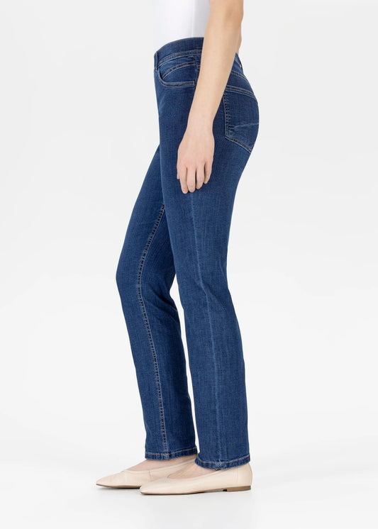 Stehmann Melli Straight Leg Jean Fjord Navy