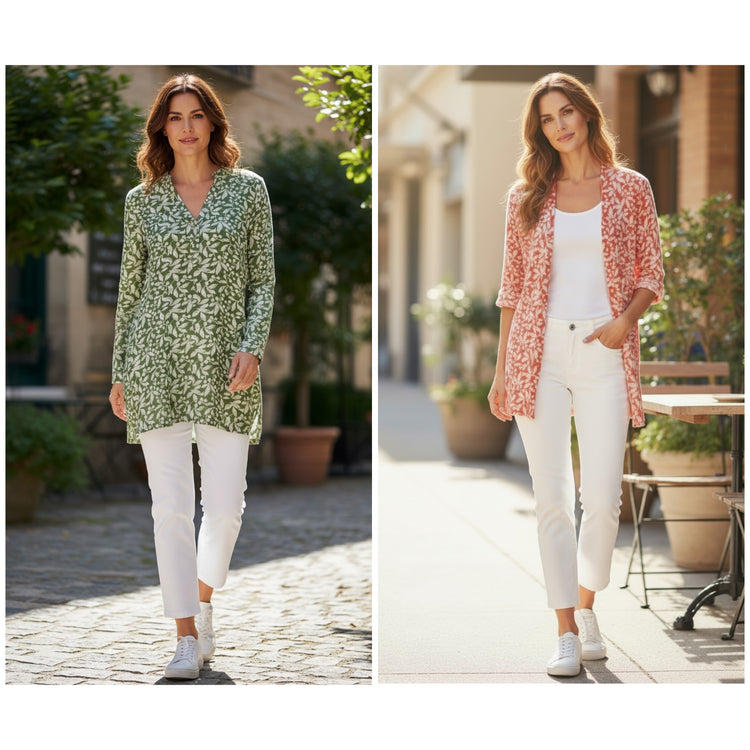 Pomodoro  Berry Long Shirt (colour options)