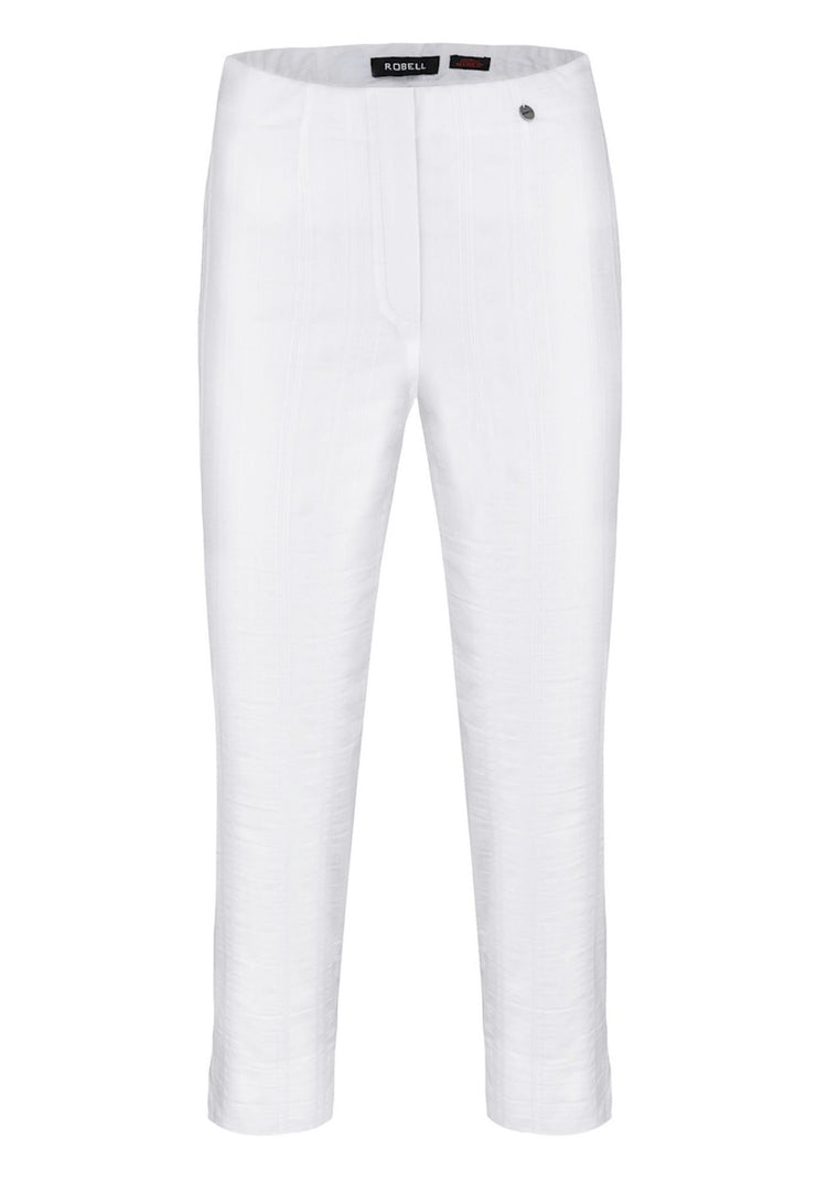 Robell Marie 07 seersucker Trousers
