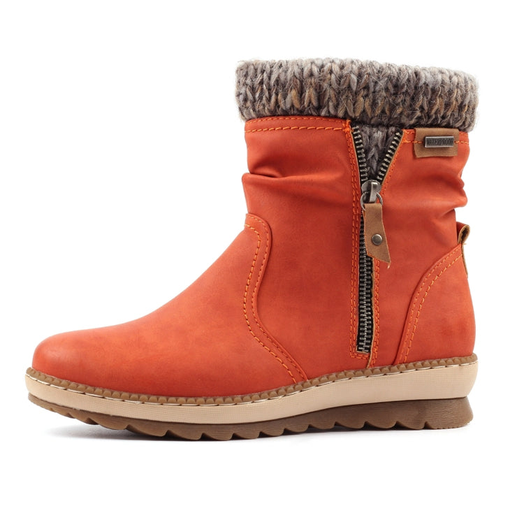 Deborah Orange Waterproof Boot