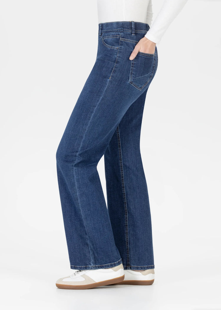 Stehmann Melli-flared Jeans Fjord Navy