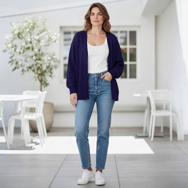 Amazing Perla Cardigan Navy