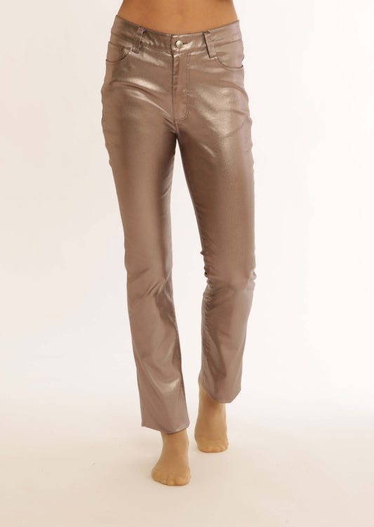 Pomodoro 52458 Coated Metallic Jeans