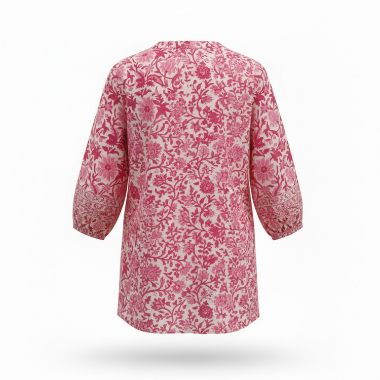 Pomodoro Block Print Shirt (colour options)
