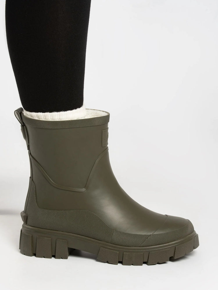 River Ankle Wellington Olive