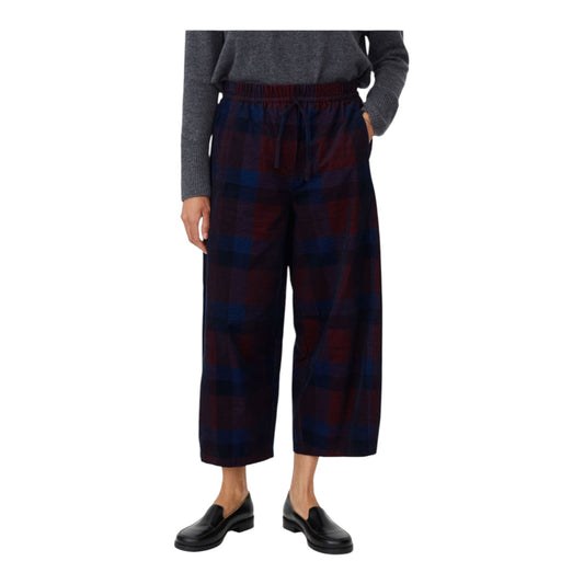 Masai Pulika Checked Cord Trousers