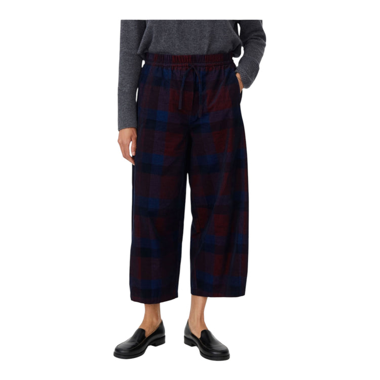 Masai Pulika Checked Cord Trousers