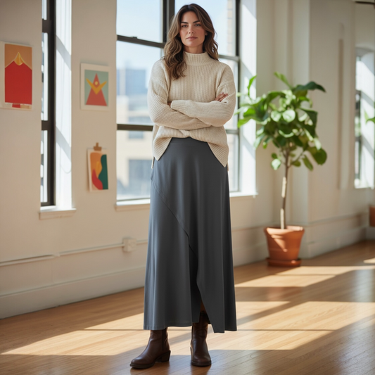 Noen Skirt 85767 2428 Charcoal