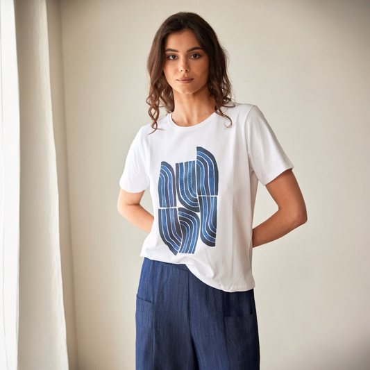 Peruzzi Quarter Circle T Shirt
