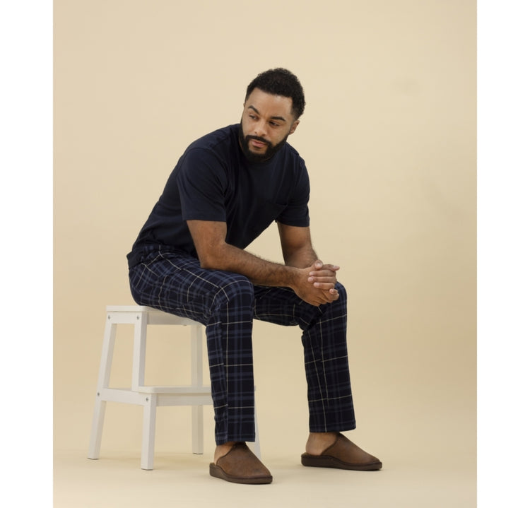 Lazydogz Mens Glen II Brown Slippers