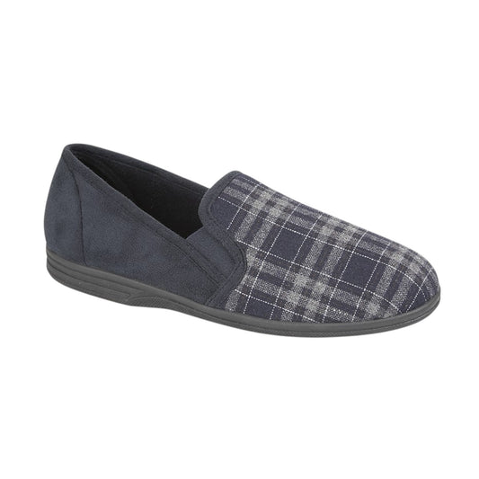 Mens Carlton Tweed Slippers