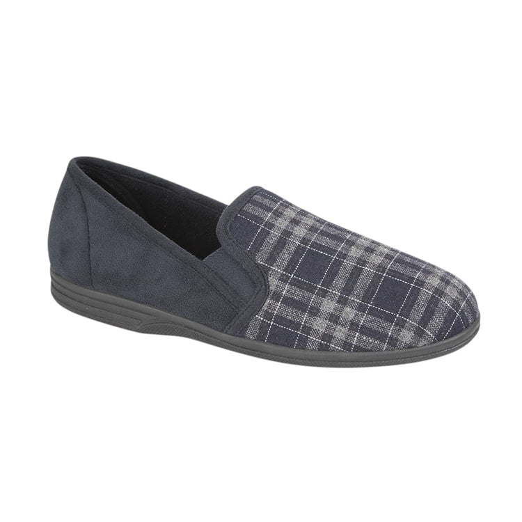 Mens Carlton Tweed Slippers