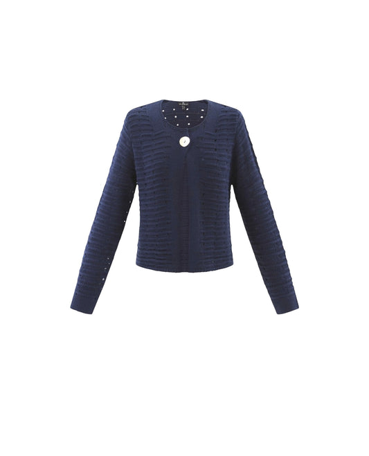 Marble Cardigan 7816 103 Navy
