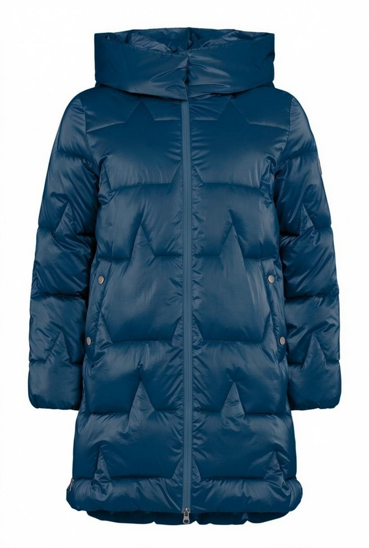 Frandsen Metallic Coat Petrol 510-268