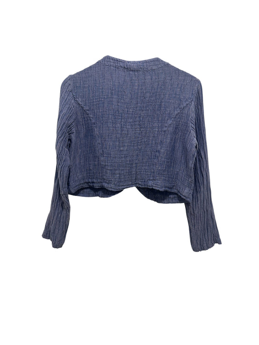 Grizas Silk/Linen Jacket Indigo