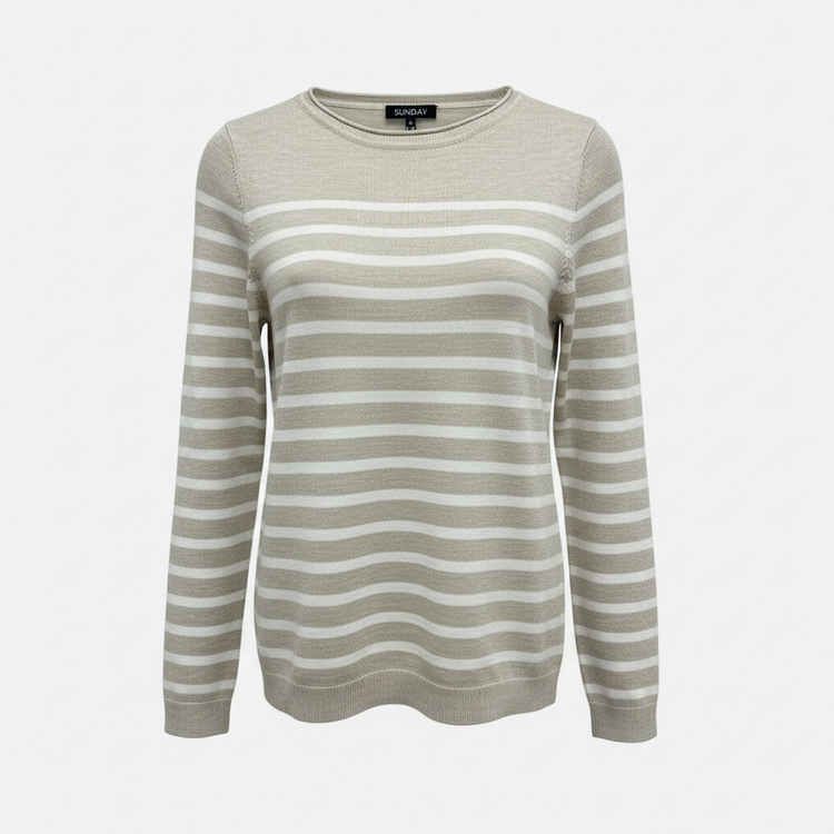 Sunday Striped Pullover