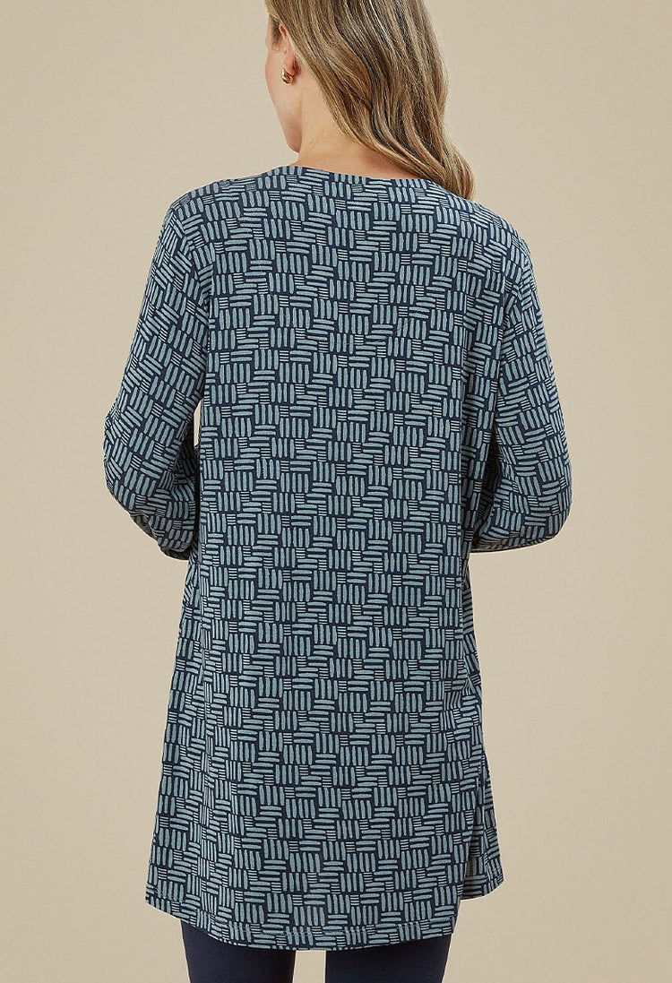 Agra Tunic Little Sticks Print