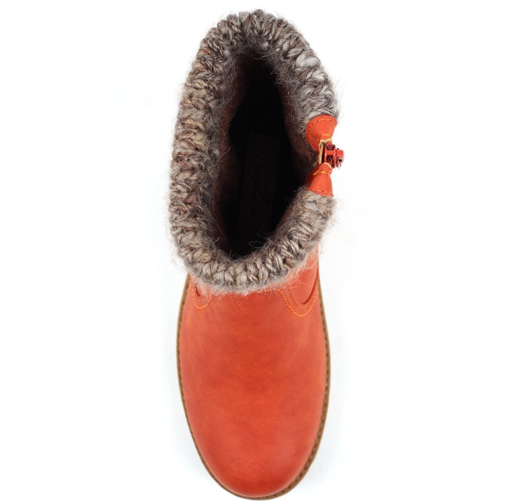 Deborah Orange Waterproof Boot
