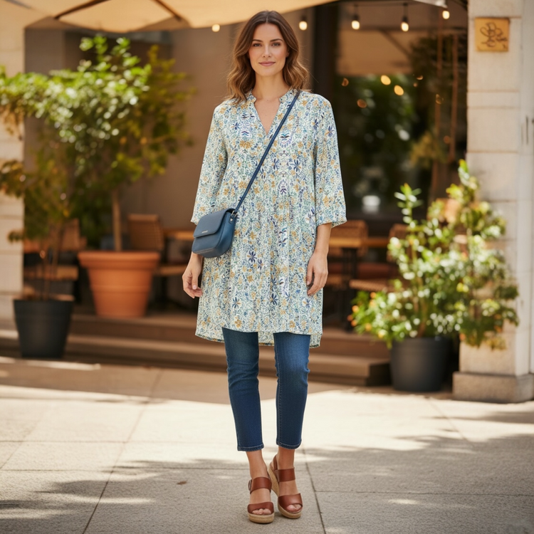 Adini Eastern Arches Tunic Dress