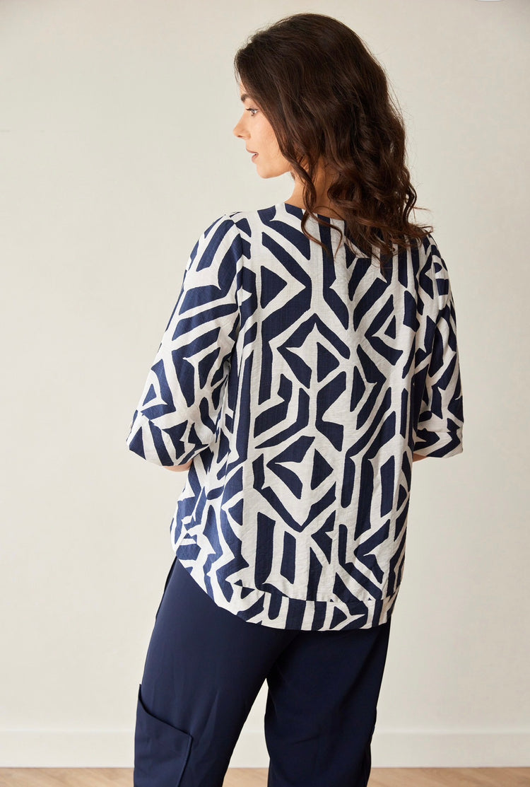 Peruzzi Geo Print Top S26524